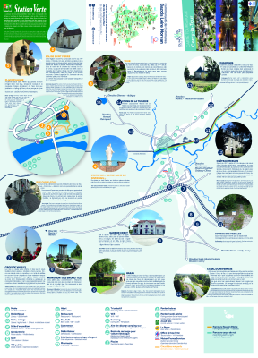carte touristique de Cercy-la-Tour