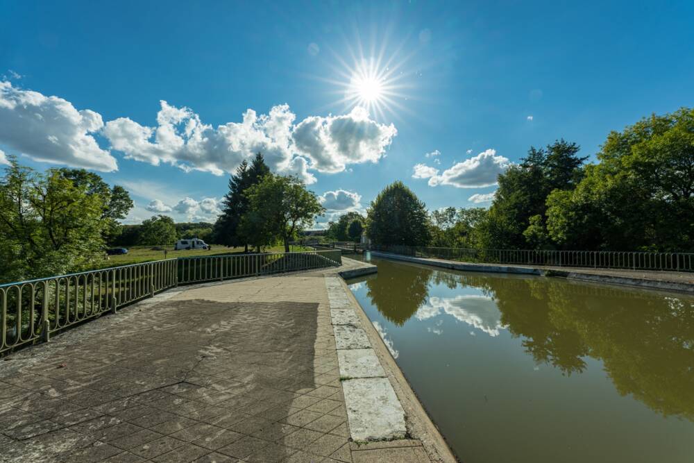 Pont canal de Mingot Canal du Nivernais