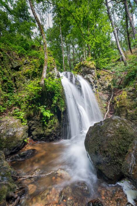 Cascade de la Dragne à Villapourçon