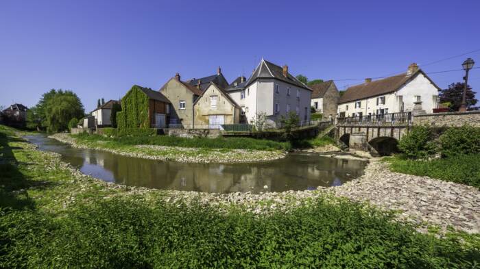 Luzy vue de la rivière Alène