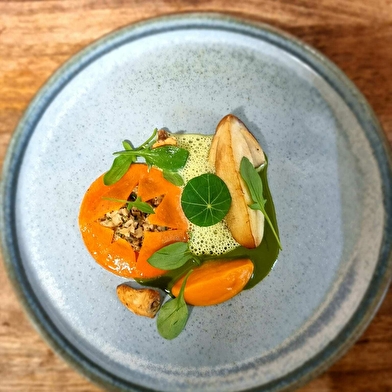 Vue d'un plat réalisé à la Grangée